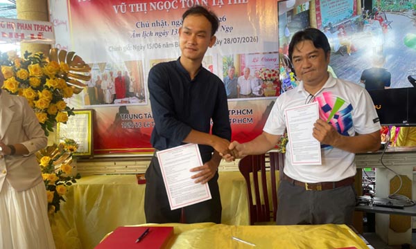 CLB Gia phả trẻ và Trung tâm Thờ cúng Mạc tộc TP.HCM ký Giao ước